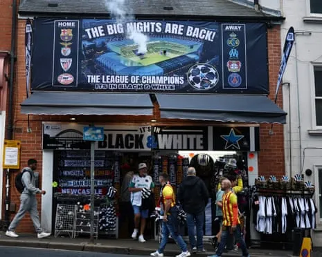 Newcastle Welcome Barcelona in UCL Fixture